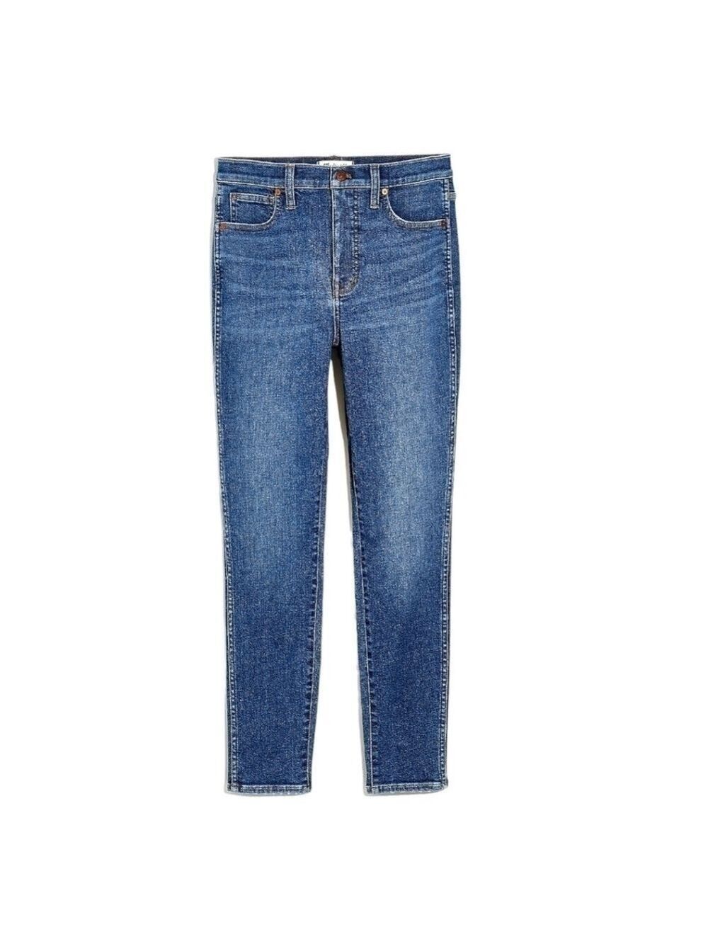 Madewell  10" High-Rise Skinny Crop Jeans in Bradfield Wash